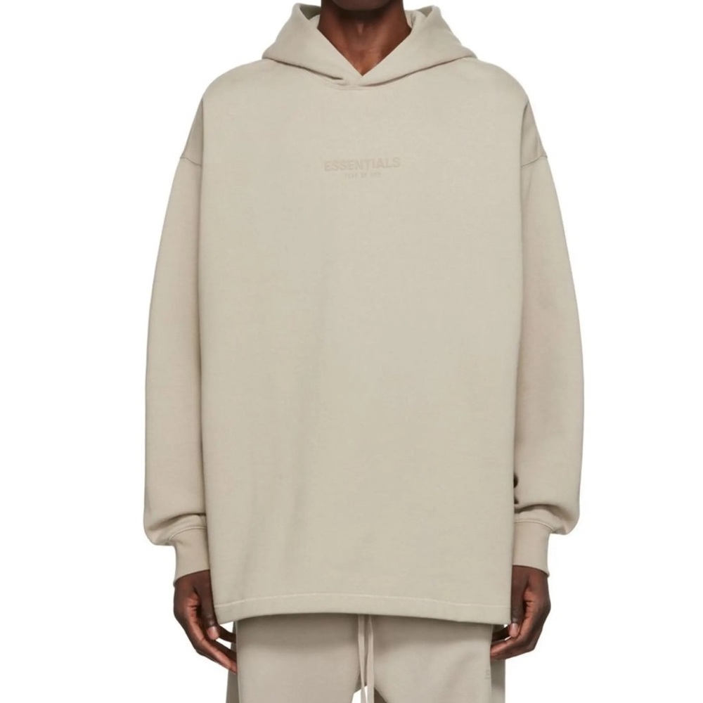 LARGE Essentials Relaxed Hoodie - BRAND NEW - Sweatshirt - No tags attached GRAY